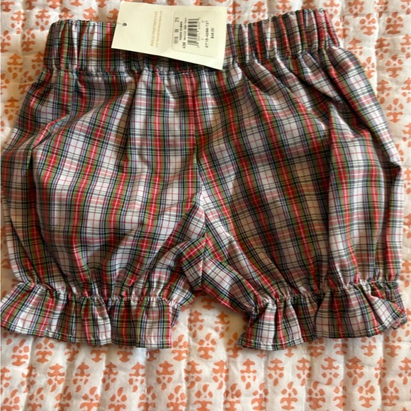 Plaid Ruffle Shorts/knickers - Picture 3 of 6